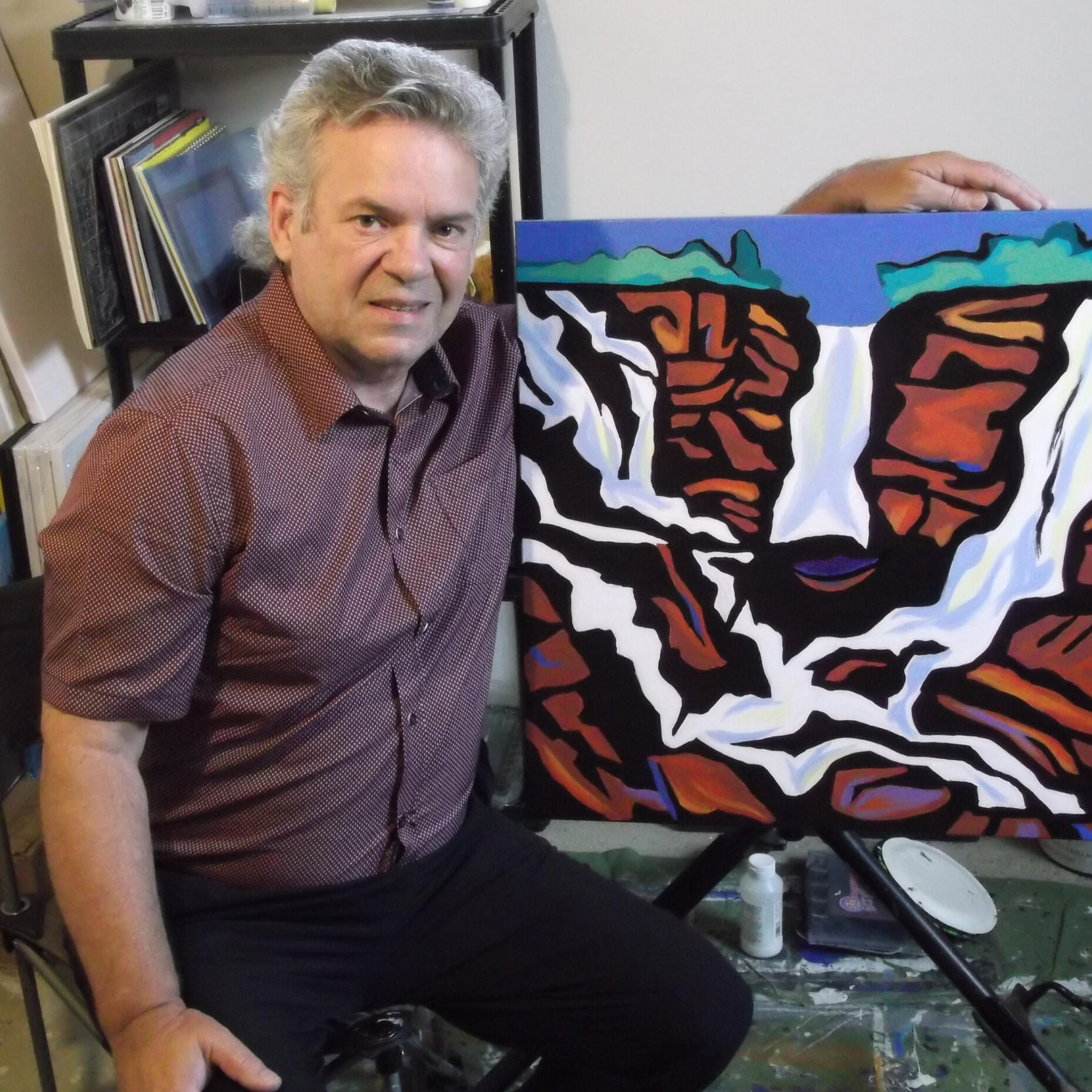 Steve Johnson with North River Falls Nova Scotia