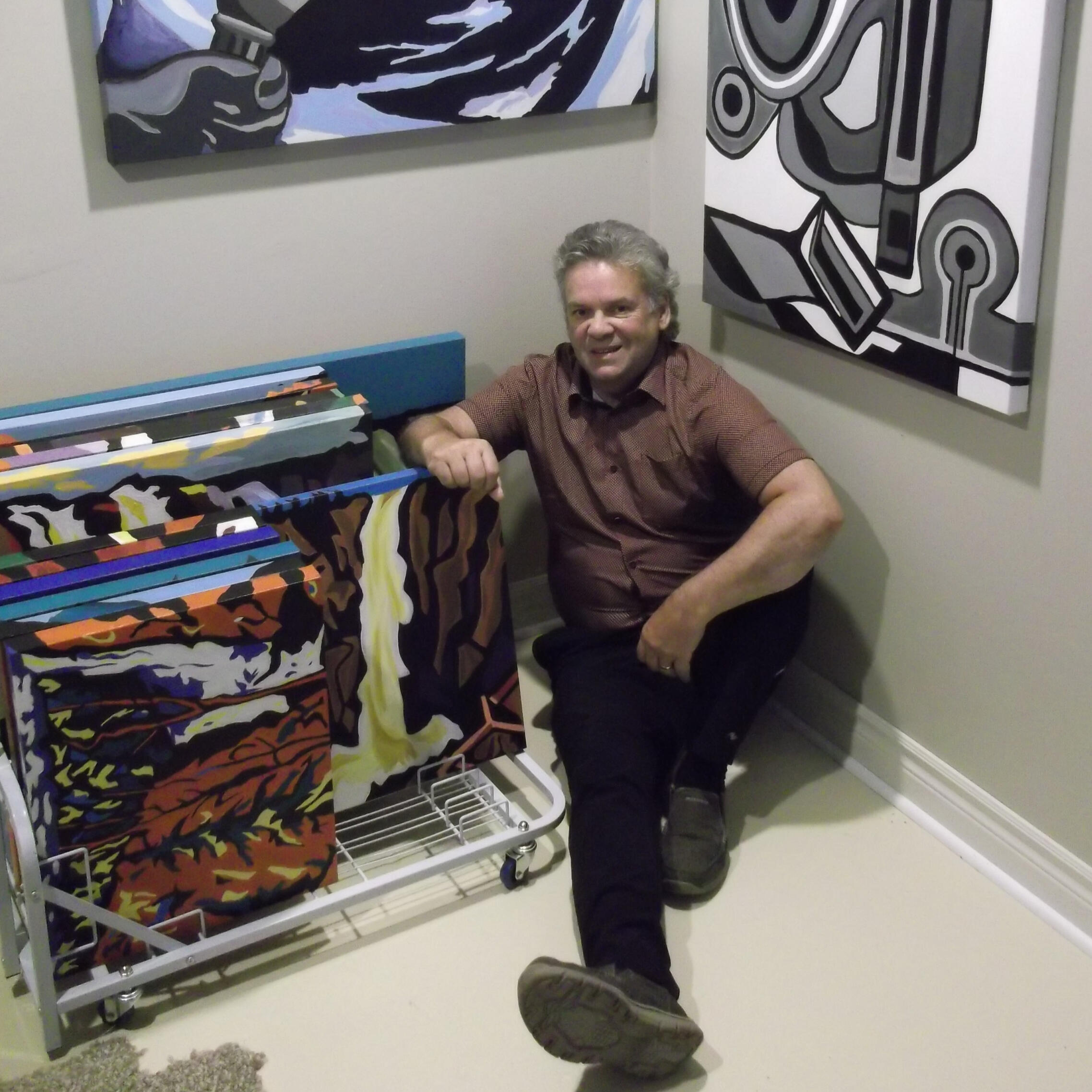 Steve Johnson Canadian Modern Artist Extraordinaire!